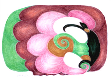 图画 标题为“Purity” 由Konchedras, 原创艺术品, 粉彩
