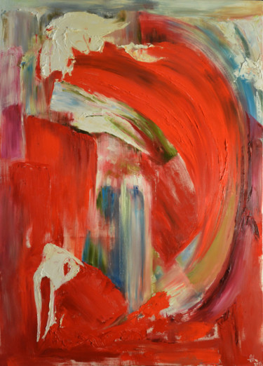 Картина под названием "Sex" - Zhanna Kondratenko, Подлинное произведение искусства, Масло