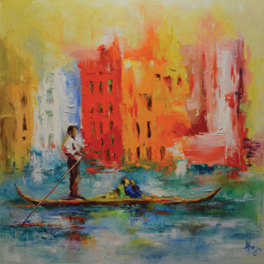 Malerei mit dem Titel "Italy I" von Zhanna Kondratenko, Original-Kunstwerk, Öl