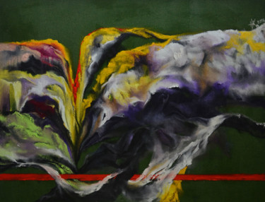 Картина под названием "Blossoming" - Zhanna Kondratenko, Подлинное произведение искусства, Масло