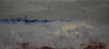 Malerei mit dem Titel "Winter etude" von Zhanna Kondratenko, Original-Kunstwerk, Öl