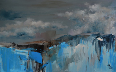 Peinture intitulée "Stress of Weather" par Zhanna Kondratenko, Œuvre d'art originale, Huile Monté sur Châssis en bois