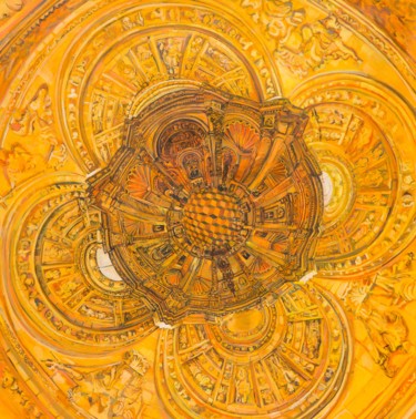 orange-flower 145.5x144 cm ©2015 by chin kong yee