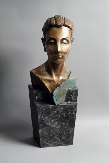 Sculpture intitulée "LIOTY" par Konrad Ziolkowski, Œuvre d'art originale, Bronze