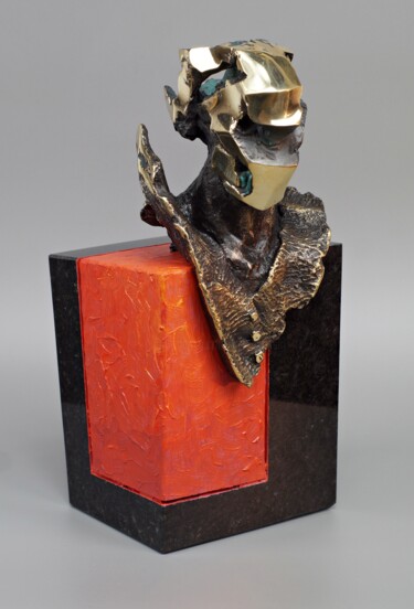 Rzeźba zatytułowany „BIRMET II” autorstwa Konrad Ziolkowski, Oryginalna praca, Metale