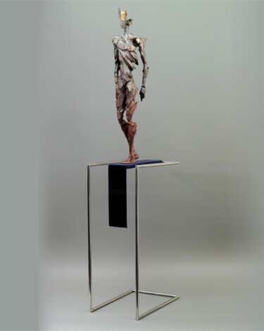 Rzeźba zatytułowany „TIBIS I, Konrad Zio…” autorstwa Konrad Ziolkowski, Oryginalna praca, Brąz
