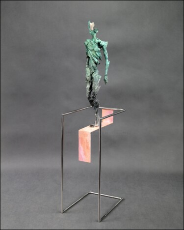 Escultura titulada "TIBIS V sculpture,…" por Konrad Ziolkowski, Obra de arte original, Bronce