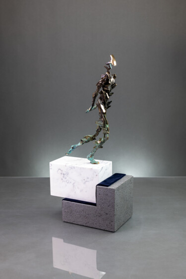 Rzeźba zatytułowany „ISET II” autorstwa Konrad Ziolkowski, Oryginalna praca, Brąz