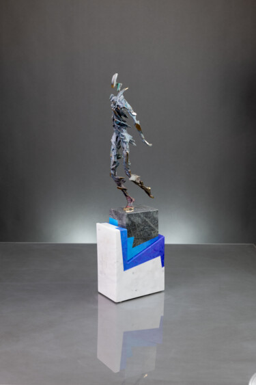 Sculpture titled "ISET IX" by Konrad Ziolkowski, Original Artwork, Bronze