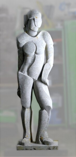 Escultura intitulada "Missbox" por Konrad Ziolkowski, Obras de arte originais