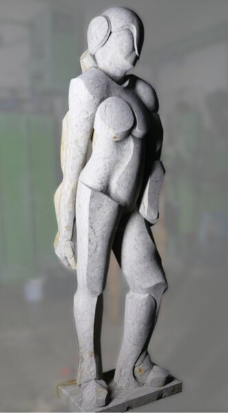 Sculpture intitulée "Missbox" par Konrad Ziolkowski, Œuvre d'art originale