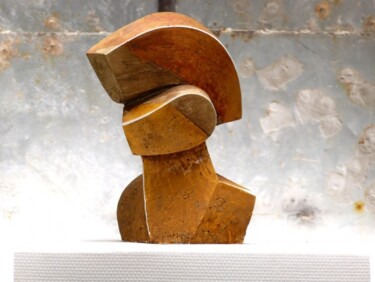 Sculpture titled "ATRAM" by Konrad Ziolkowski, Original Artwork, Mixed Media