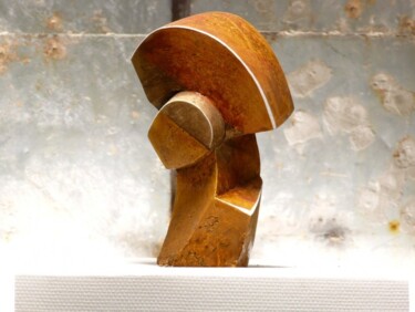 Sculpture titled "ATRAM" by Konrad Ziolkowski, Original Artwork, Mixed Media