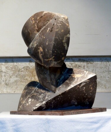 Sculpture titled "FOPER" by Konrad Ziolkowski, Original Artwork, Mixed Media