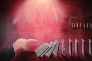 Картина под названием "…" - Konstantine Kakashvili, Подлинное произведение искусства, Масло