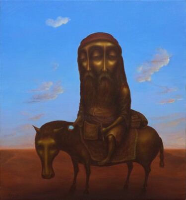"Pilgrim" başlıklı Tablo Konstantinos Efimidis tarafından, Orijinal sanat, Petrol