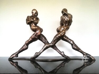 Sculpture intitulée "XX" par Alexandra Konstantinovna, Œuvre d'art originale, Bronze