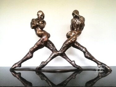 Sculpture titled "XX" by Alexandra Konstantinovna, Original Artwork, Bronze