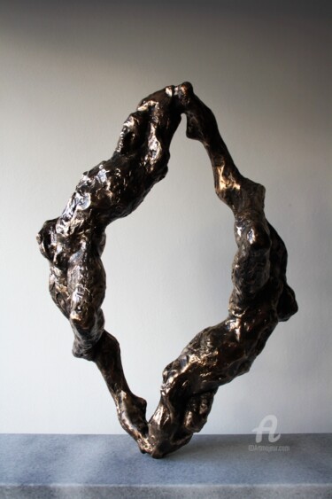 Скульптура под названием "Alexandra Konstanti…" - Alexandra Konstantinovna, Подлинное произведение искусства, Бронза