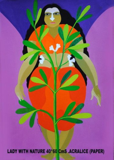 Painting titled "WOMEN" by Koothuparampu, Original Artwork