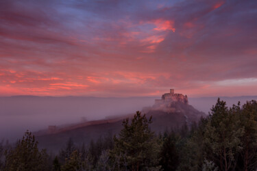 Fiery morning Fotografie mit dem Titel "Fiery morning" von Marek Kopnicky, Original-Kunstwerk, Digitale Fotografie