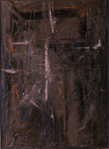 Malerei mit dem Titel "Dante Alighieri: Th…" von Mihail Ivanov, Original-Kunstwerk, Öl