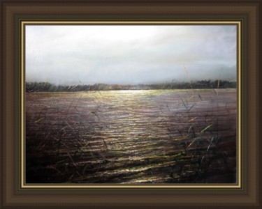 Картина под названием "Озеро Разлив" - Korytov Sergey, Подлинное произведение искусства