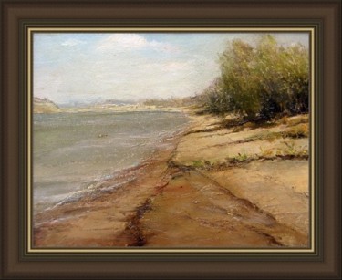 Картина под названием "Река Иртыш. Левый б…" - Korytov Sergey, Подлинное произведение искусства