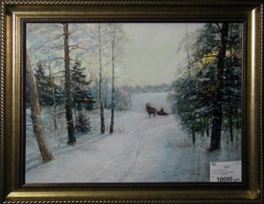 Картина под названием "Я из лесу вышел" - Korytov Sergey, Подлинное произведение искусства