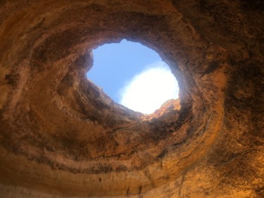 Photographie intitulée "Grotte albufeira" par Michel Koskach, Œuvre d'art originale, Photo montage