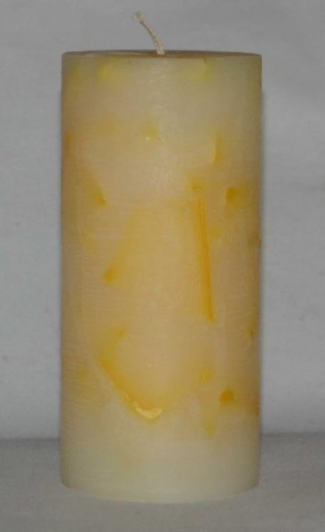 Artcraft titled "Yellow chunk candle" by Jonathan Cole, Original Artwork