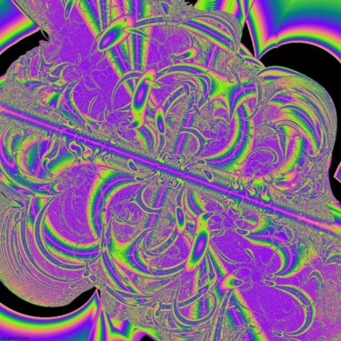 Digital Arts titled "Psychedelic" by Jonathan Cole, Original Artwork