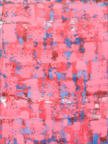 Картина под названием "Abstraction_14" - Kosta Morr, Подлинное произведение искусства, Акрил Установлен на Деревянная рама д…