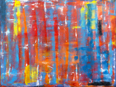 Pintura titulada "Abstraction_16" por Kosta Morr, Obra de arte original, Acrílico Montado en Bastidor de camilla de madera