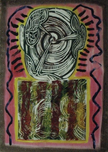 Peinture intitulée "Ego 2" par Kardo Kosta, Œuvre d'art originale, Huile