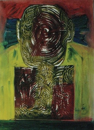 Peinture intitulée "Ego 3" par Kardo Kosta, Œuvre d'art originale, Huile