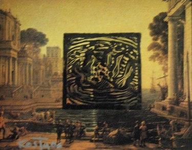 Pintura titulada "8 Edicion Louvre" por Kardo Kosta, Obra de arte original, Oleo