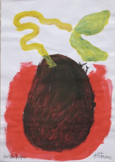 Pintura titulada "Aceituna" por Kardo Kosta, Obra de arte original, Oleo