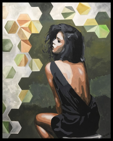 Peinture intitulée "Melodie" par Don Kosta, Œuvre d'art originale, Acrylique