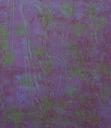Malarstwo zatytułowany „Purple Forest” autorstwa Oksana Kostyletskaya, Oryginalna praca, Akryl