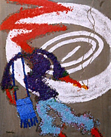 Pintura titulada "Baba cool" por Koutsandréou Georges, Obra de arte original, Acrílico