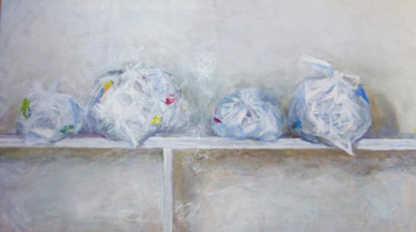 Картина под названием "кульки" - Владимир Коваленко, Подлинное произведение искусства, Масло