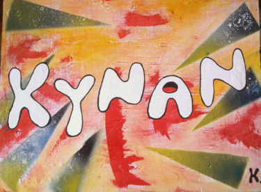 Peinture intitulée "KYNAN" par Kowalski, Œuvre d'art originale, Acrylique