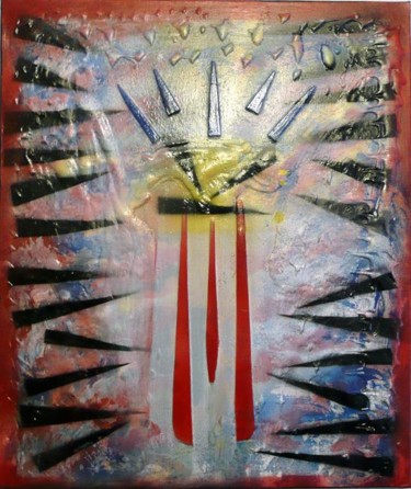 Peinture intitulée "LIBERTY" par Kowalski, Œuvre d'art originale, Huile