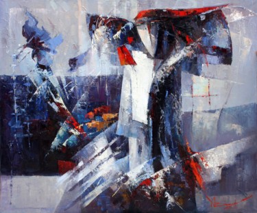 Peinture intitulée "In search of lyric…" par Valentina Koziar, Œuvre d'art originale