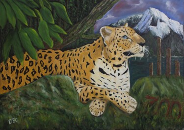 Painting titled "Quand la nature rep…" by Kpbc, Original Artwork, Oil