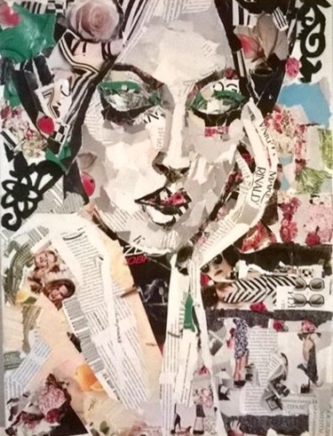 Картина под названием "Spanish woman" - Julia Krasnova, Подлинное произведение искусства, Другой