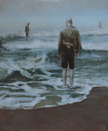 Painting titled "Looking for myself" by Krasuckas, Original Artwork, Oil