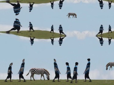 Цифровое искусство под названием "Zebra Incognitus" - Kravitz, Подлинное произведение искусства, Другой