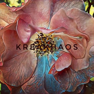 Arts numériques intitulée "Cœur de fleur" par Kreakhaos, Œuvre d'art originale, Peinture numérique